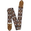 VANSUN VANSUN Stunning Floral Pattern Guitar Strap with Pick Pocket,
