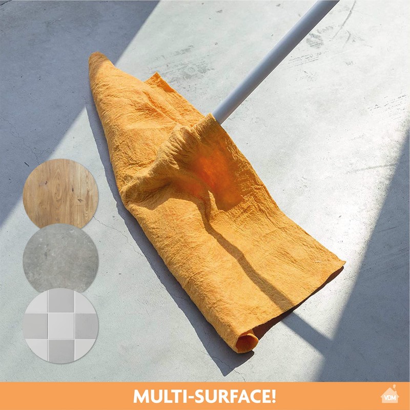 Great universal floor cleaning cloths, orange floor cloths, pack of