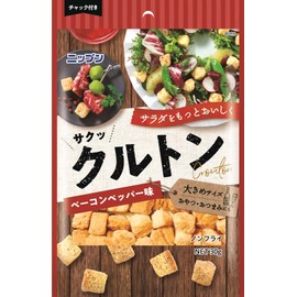 オーマイ ニップン クルトンベーコンペッパー味 30g ×5個