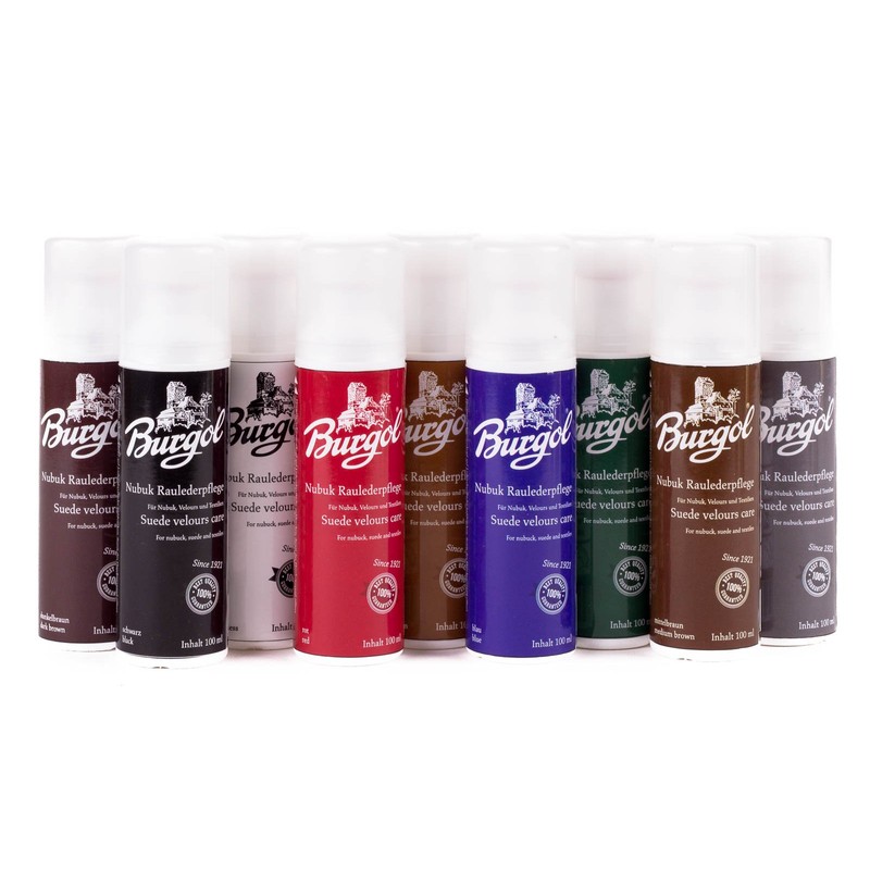 Burgol Nubuck Suede Care 100 ml Bottle with Sponge Applicator,