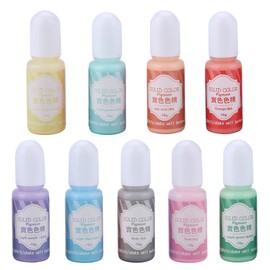 9 Colors 10g Epoxy UV Resin Coloring Dye Colorant Pigment DIY Art Crafts (#A)