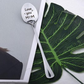 Mummy Mum Mothers Day Gift for Mum Mom I Love You Mom Spoon Gifts for Mummy Mam Birthday Retirement Gifts for Mama Coffee Tea Spoon Gift for Mother Coffee Tea Lovers Presents for Women Moms