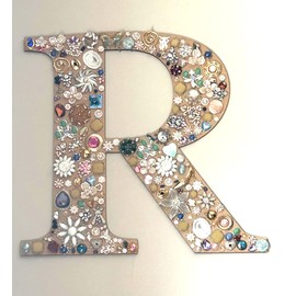 20" Times Unfinished Wood Letter Monogram F (Sizes 12"-30")