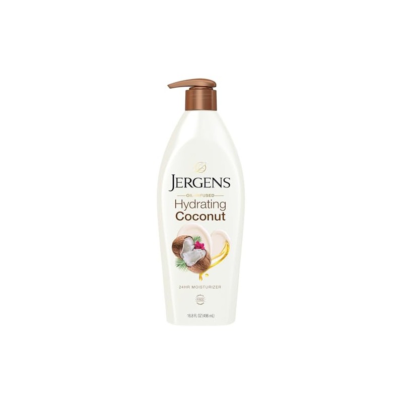 Jergens Hydrating Coconut Lotion, 16.8 Ounce