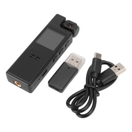 Body Cam 4K 180° Rotatable Lens Night Vision Wifi with Back Clip Portable Video Recorder for Law Enforcement Outdoor Sports