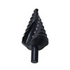 Mengshen HSS Step Drill Bit Set 10-45mm Spiral Flute, Triangle