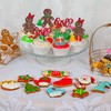 24 piezas de adornos para magdalenas de jengibre para niño
