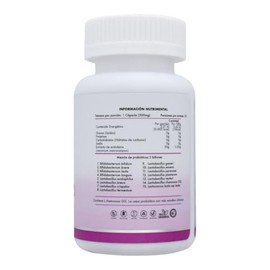Pro + Fem Probióticos para Mujer 30 capsulas Veganas 5 Billones UFC | 15 Cepas Probióticas con Extracto de Arándano Probióticos Naturales en capsula| 