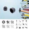 Pack of 25 Hexagonal Protective Caps M10, Spanner Size 17,