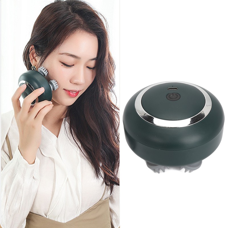 Electric Hair Massager with 4 Removable Claws Waterproof 3 Levels