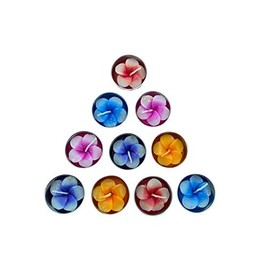 Plumeria Flower Tealight Candles Scented Tea Lights Aromatherapy Relax Candles for Birthday Party and Wedding Favor Decoration Pack of 10 Pcs.
