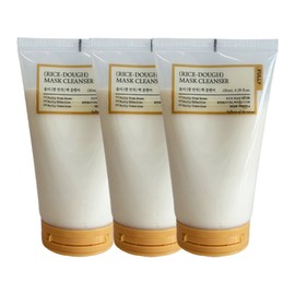 Puli Rice Dough Pack Cleanser 130ml 3pcs JJ Mall / 풀리 쌀 반죽 팩 클렌저 130ml 3개  JJ몰