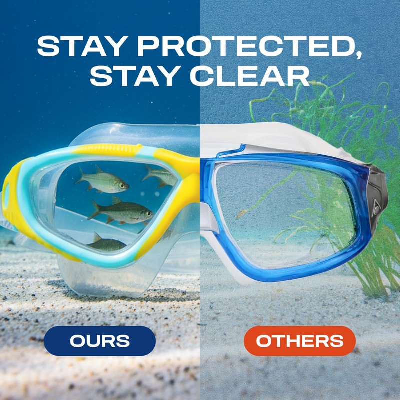 Clear'r Perspective Adult Mask – Comfortable Secure Fit, Crystal Clear