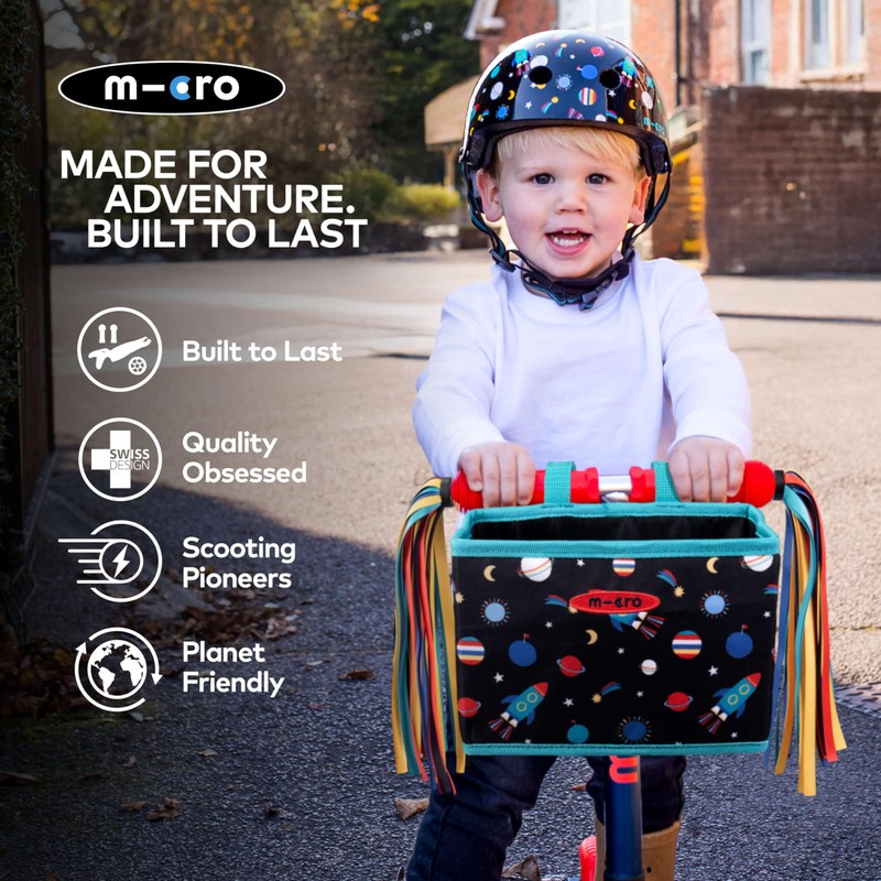 Micro Scooters | Folding Eco Flower Basket | Bike/Scooter Accessories