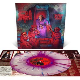 Scream Bloody Gore (Neon Violet, Bone White, Red Tri Color Merge With Splatter (Vinyl)