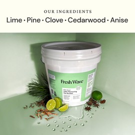 Fresh Wave Odor Removing Gel Bucket, 15.5 lb. (248 oz.), Original Scent Refill - Odor Absorbers for Home, Safer Odor Relief, Natural Plant-Based Odor Eliminator, For Cooking, Trash & Pets