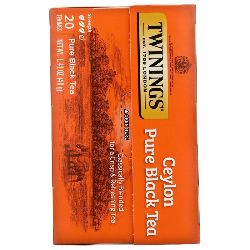 Twinings Ceylon Orange Pekoe Tea, Tea Bags, 20 ct