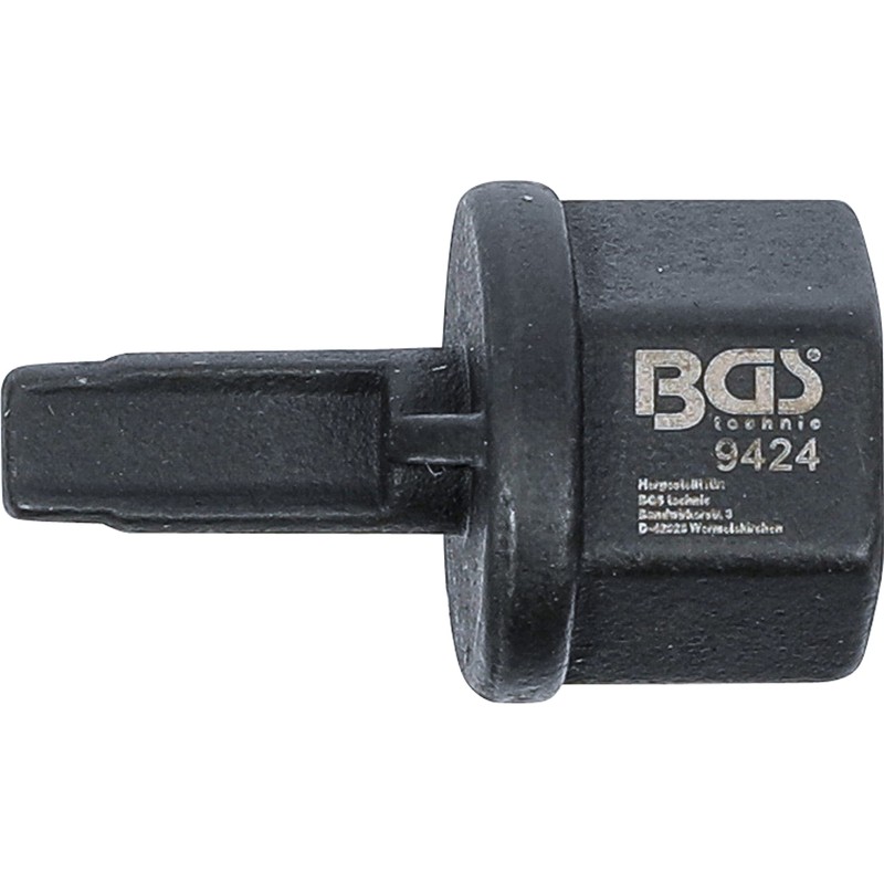 BGS 9424 | Oil Drain Plug Special Profile Bit Socket