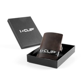 I-CLIP Robutense Soft Touch Wallet (Available in 7 Colours) I-clip Geldbörse Robutense Soft Touch Braun, brown