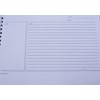 iQ Notes Organizer Tablet - Spiral Bound - 80 Sheets