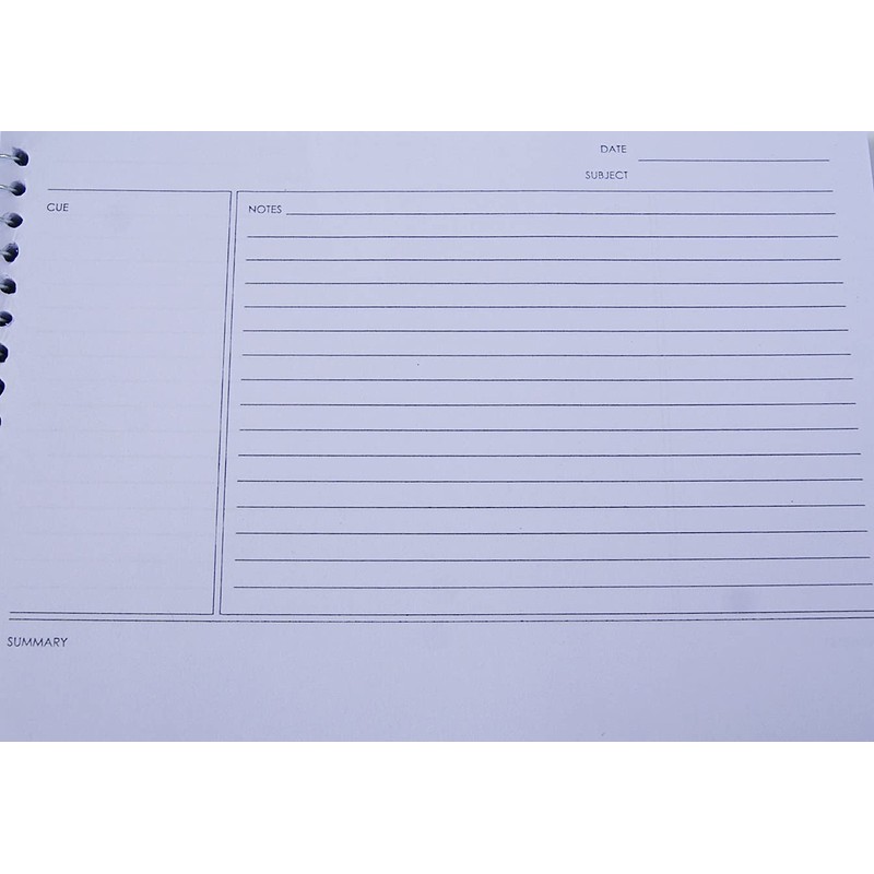 iQ Notes Organizer Tablet - Spiral Bound - 80 Sheets