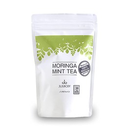 JUJUBODY モリンガミントティー 無添加 モリンガ100％ 無農薬 未焙煎 ノンカフェイン モリンガティー ガーナ産【奇跡のモリンガ著者監修】 (30パック)