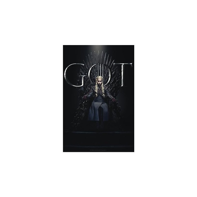 Spreadshirt Game Of Thrones Daenerys Targaryen GOT Poster 20 x