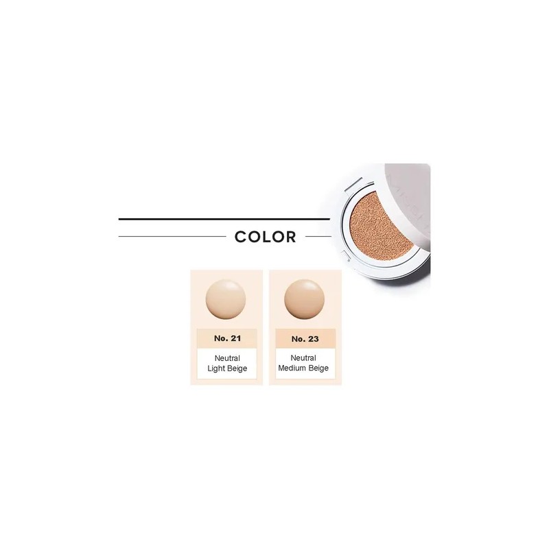 Funda de cojín Missha Magic, duradera, SPF50 Pa+++ #21 Tom