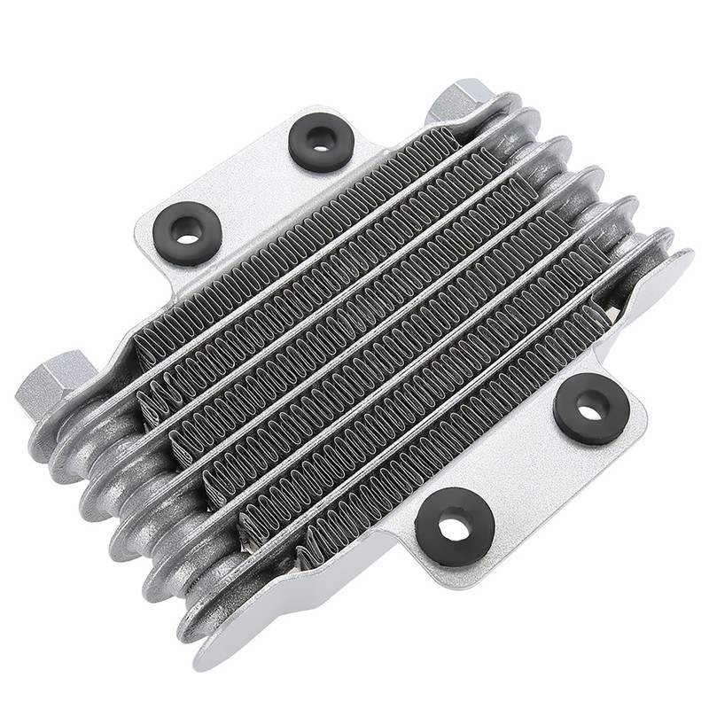 Aluminum 85ml Engine Oil Cooler Cooling Radiator for 100CC-250CC Motorcycle