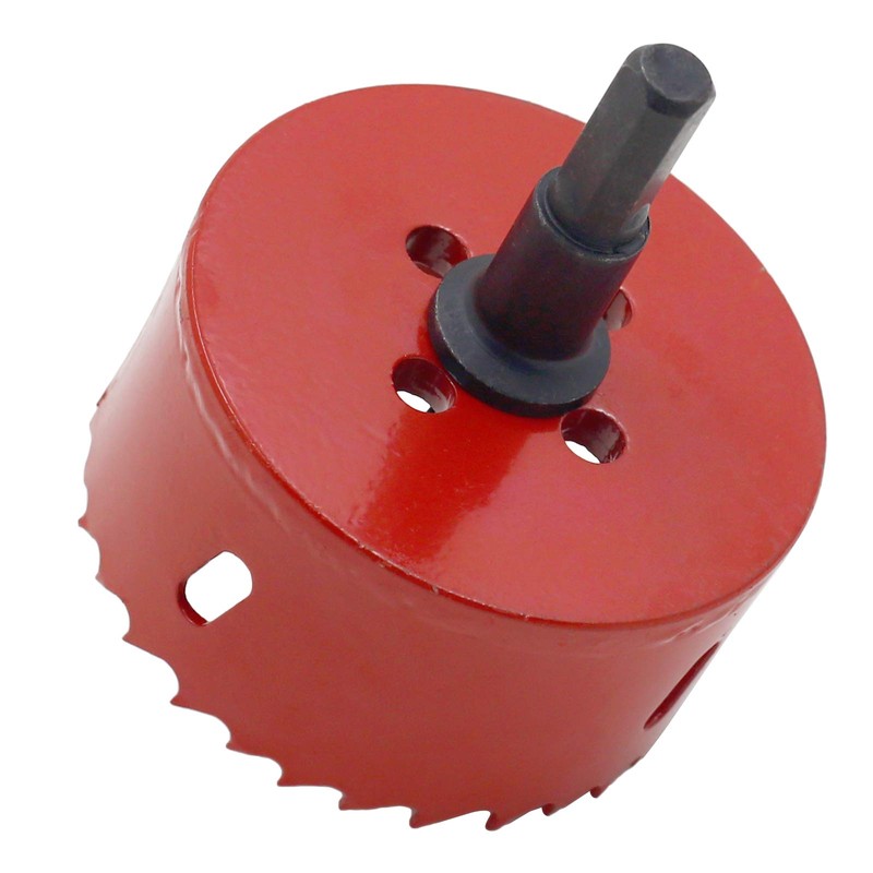 Hordion 71mm 2.8 inch Hole Saw, Heavy Duty Bi-Metal Hole