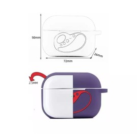 airpods pro Brand NEW Zotech Case Cover with Attached Earhooks Combo for Airpods Pro (Blue)