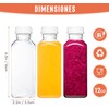 U Chef Set de 6 Botellas de Plástico de 12