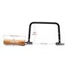 0.45mm Diamond Wire Saw with Steel Frame Coping Saw for
