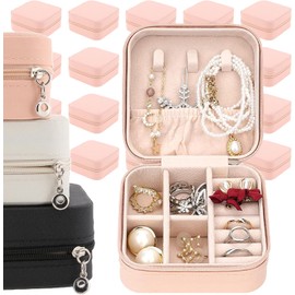 20Pcs Alajeros Joyeria Mujers Viaje, Portátil alhajeros joyeria mujer, Mini Joyero de Viaje para Mujer, Estuche de Regalo para Dama de Honor, Pequeños Joyeros para Anillos, Pendientes