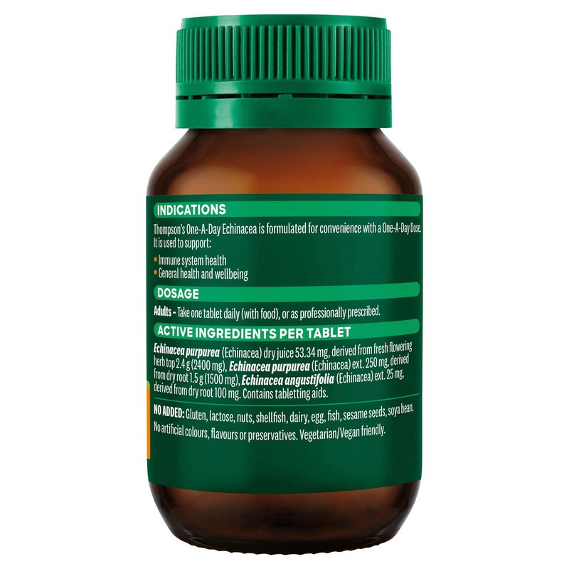 THOMPSONS Echinacea 60 Tablets