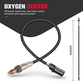 QIJIAUTO O2 Oxygen Sensor Upstream Compatible for for Alfa Romeo Giulia 2017-2020 250-25062