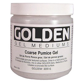 Golden Acryl Med 16 Oz Coarse Pumice Gel