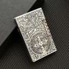 Lighter, Relief Design, Side Wheel Frosted Lighter, refillable Butane Lighter,