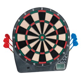 Franklin Sports Electronic Dart Board Sets - Soft Tip Electric Dartboard With Digital Scoreboard - (6) Darts Included