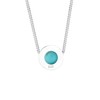 Elli Women's Vintage Boho Howlite Pendant Necklace in 925 Sterling