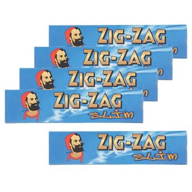 柘 Edison (Tsuge) Zig Zag Blue Rim [suro-ba-ningu, Pack of 32] # X 5 Pack