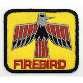 Retro Pontiac Firebird Trans Am Yellow Patch Iron Sew On Vintage Style Retro Cap Hat