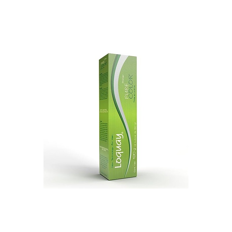 Loquay Tinte en Crema Pure Color, Rubio Claro Cenizo, 120