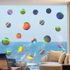 DKTIE Modern Dots Anti-Collision Decal - UV-Reflective Window Decal to