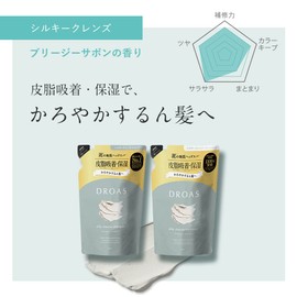 DROAS DRORAS | Renewal [Silky Cleans] Treatment, 12.3 oz (350 g), Breezy Savon Scent, Smooth, Hair Care, Doroasu, Moisturizing, Clay