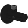 Matte Black Brass 1/2" x 1/2" BSP Toilet Hose Valve