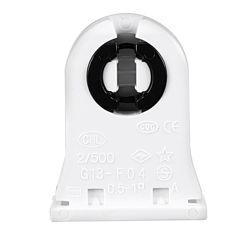 uxcell 10Pcs T8/T12 Fluorescent Light Holder G13 Base Non-Shunted Tombstone