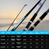 Fiblink Surf Fishing Rod Carbon Surf Spinning Rod Portable Travel