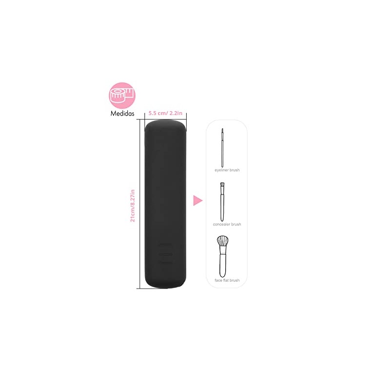 Funda para brochas de maquillaje Tamaño Grande. Protección para tus