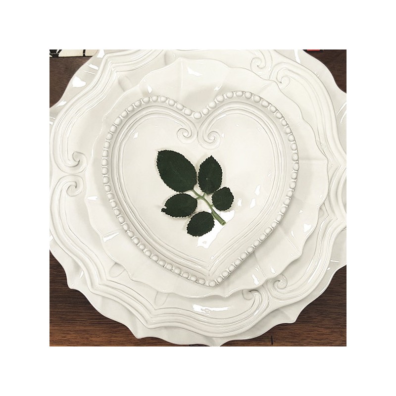 VBC Casa Incanto Heart Plate Baroque 18cm / VBC까사 인칸토